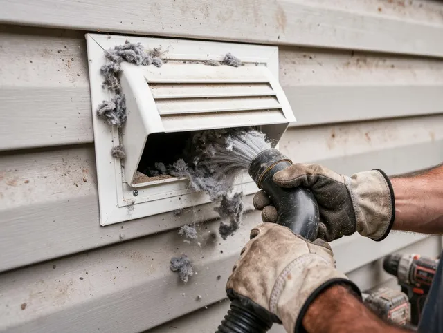 Professional dryer vent cleaning by Melbourne Dryer Vent Cleaning in Melbourne