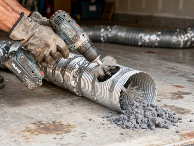 Professional duct cleaning by Melbourne Dryer Vent Cleaning in Melbourne