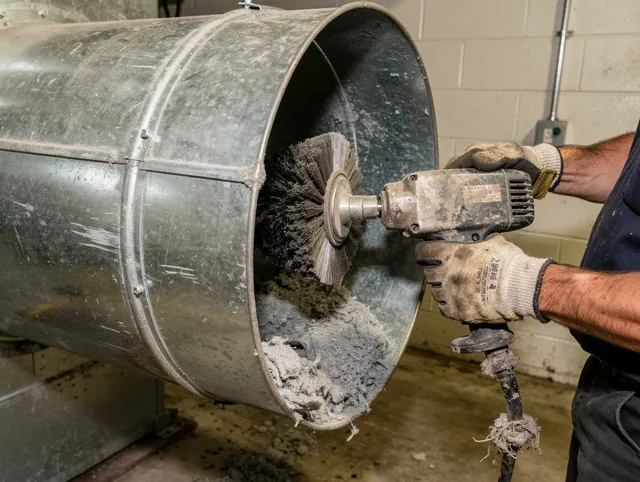 Industrial-grade dryer vent cleaning by Melbourne Dryer Vent Cleaning in Melbourne
